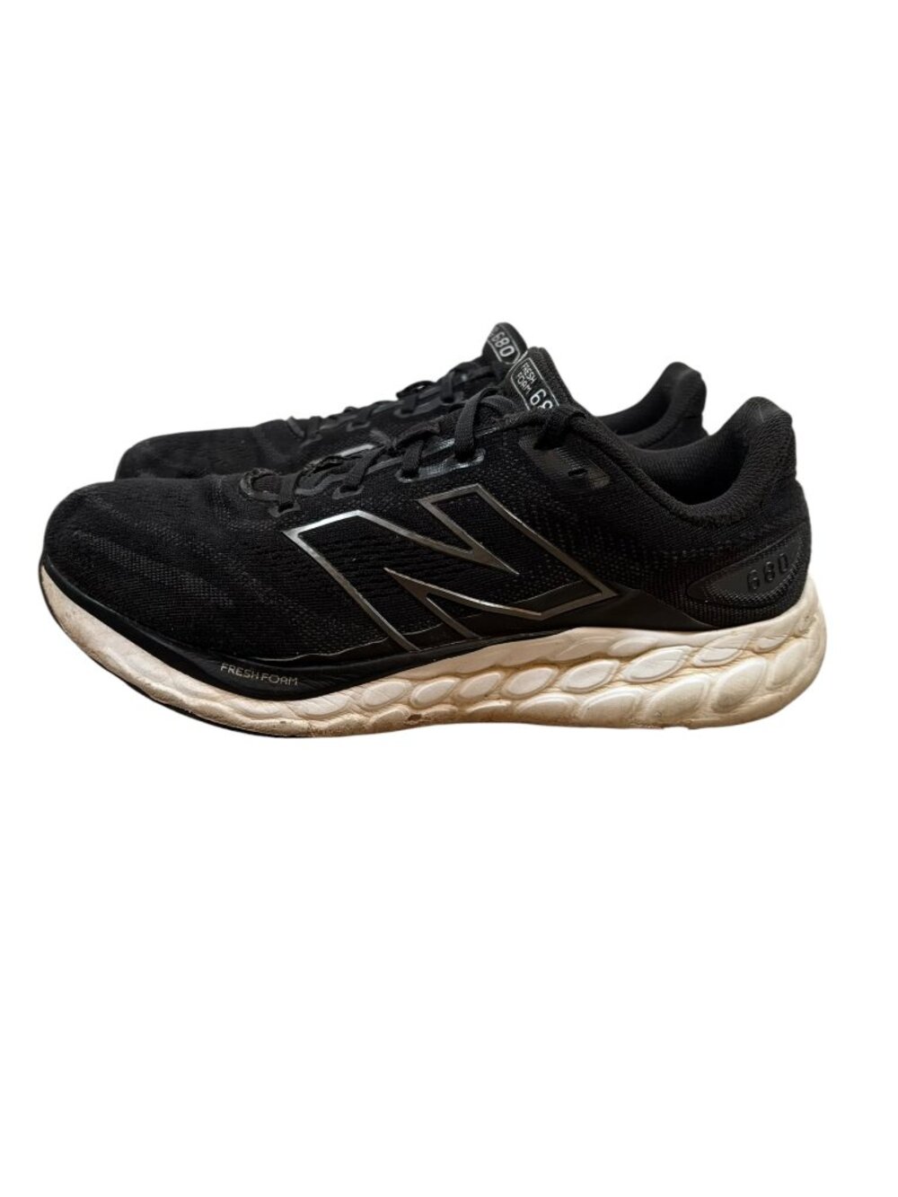 New Balance Fresh Foam 680 Black Running Shoes Athletic Sneakers Walking
